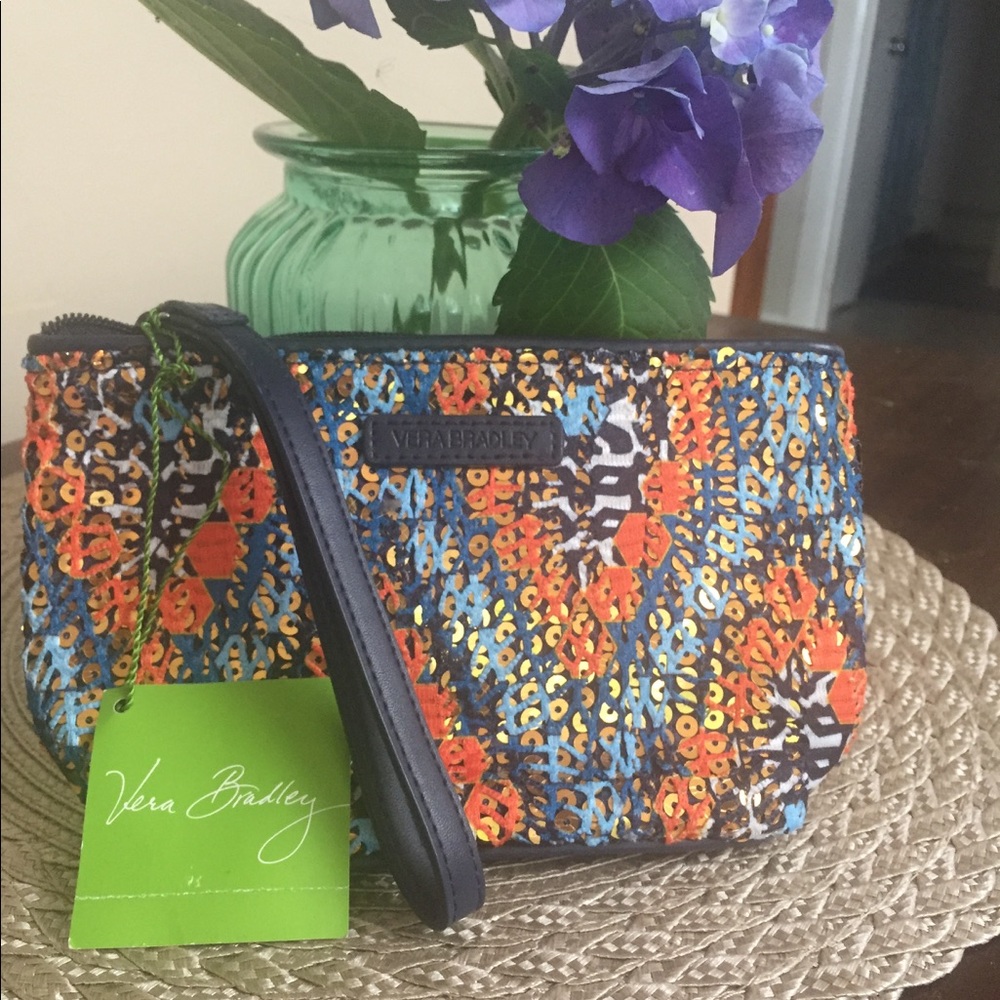 Vera Bradley Sparkle Wristlet